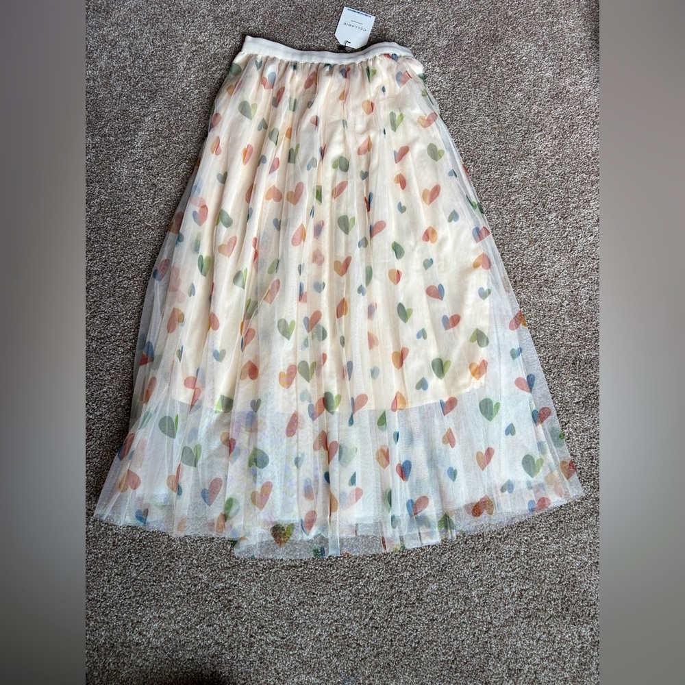 Callabie tulle style heart skirt